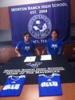 Gabriela and Daniela Colina will join the 2013 squad.